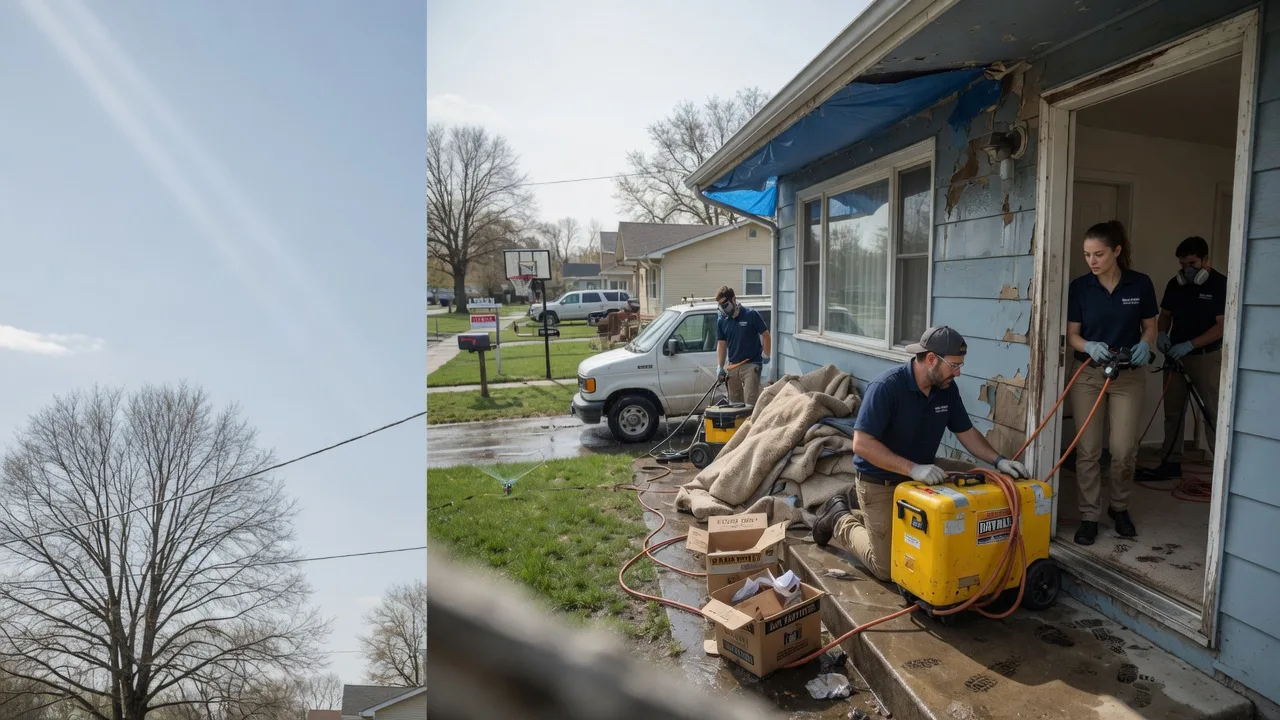 Basement Flood Cleanup in Renick, WV near me